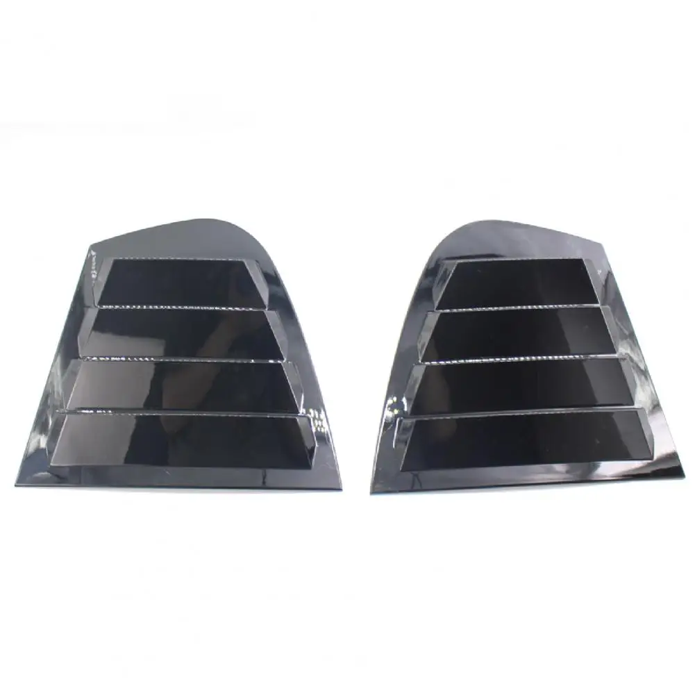 

Wear-resistant Gloss Black Rear Side Window Shutters Triangular Trim 51347060211 51347060212 for BMW 3 Series E90 09-11