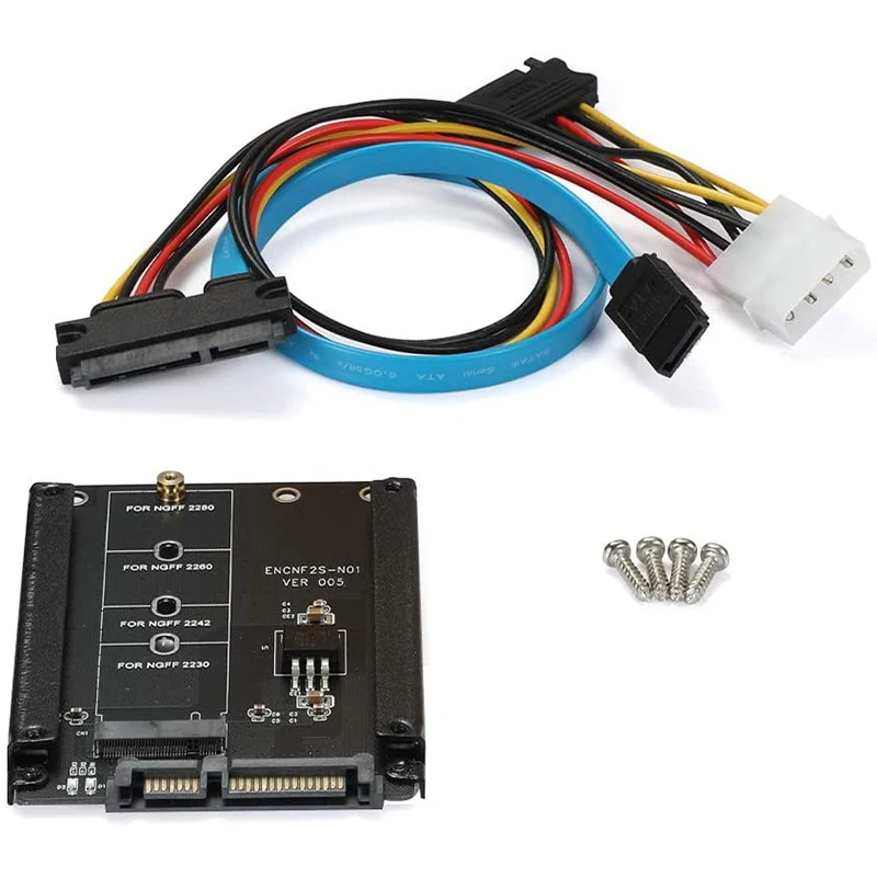 

Адаптерная карта M.2 NGFF на SATA3, для M.2 Key B-M SSD твердотельный накопитель на 6G адаптер преобразования интерфейса