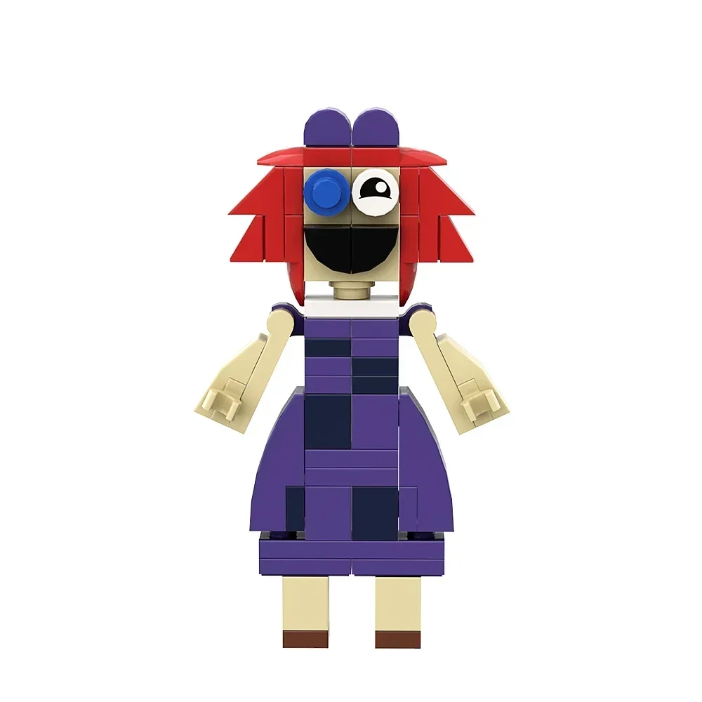 Gobrick MOC удивительные цифровые цирковые кирпичи модель фигурка клоуна помни