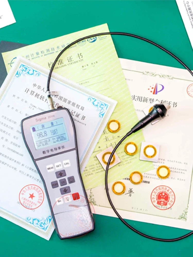 Портативный тестер электропроводности Eddy Fd101 цифровой электропроводимости Tianyan