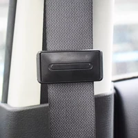 2pcs adjustable car safety seat belts holder stopper buckle clamp portable vehicle safety belt clip car interior accessories