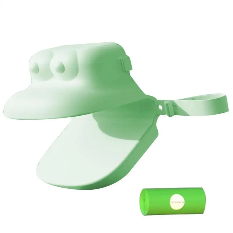 

Portable Pooper Scooper Portable Frog-shaped Dog Poop Scooper Sanitary Dog Waste Pick Up Heavy Duty Dog Waste Cleaner For