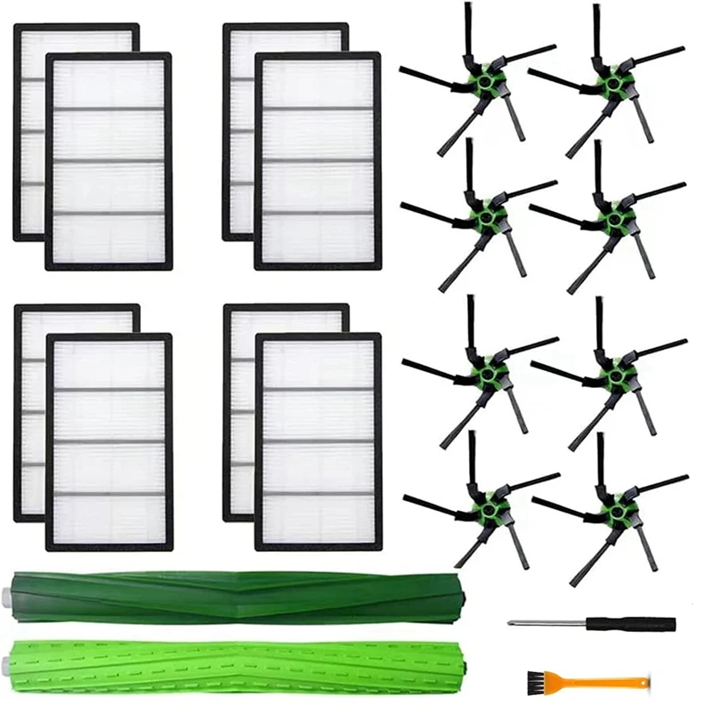 

Main Brush Side Brush HEPA Filter Replacement Parts For Irobot Roomba S9 S9+ S9 Plus