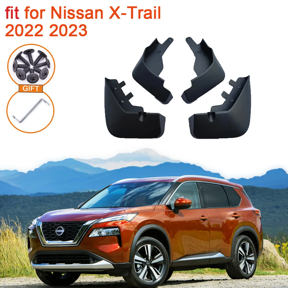 

Брызговики для Nissan X-Trail XTrail X Trail T33 Rogue 2023 2022, аксессуары, брызговики, детали переднего и заднего брызговиков