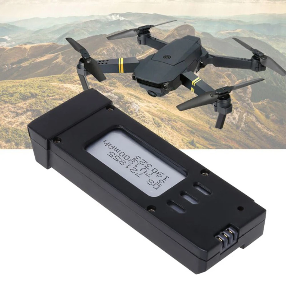 

Drone Lipo Battery Plastic Upgrade 3.7V 600/850/1200/1800mAh Lipo Battery for Eachine E58 L800 RC Drone