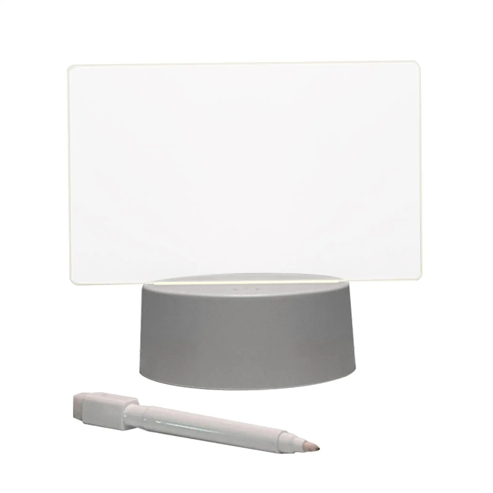 

Message Board Lamp USB Erase Board with Lights for Desk Drawing Room Wedding