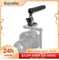 kayulin top handle side hand grip arri rosette mount adjustable cheese handle for dslr cage monitor cage camera equipment