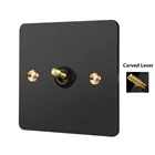 Переключатель настенный латунный на 1-4 клавиши с евророзеткой, 110-250 В