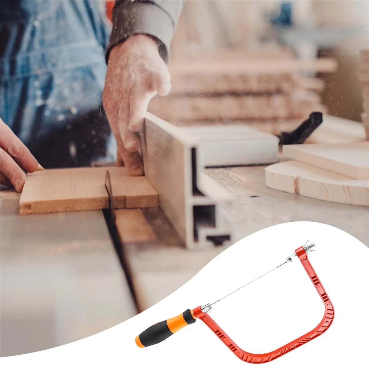 6-дюймовая ручная пила для копирования рама ладовой пилы и дополнительный набор