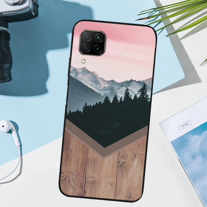 Чехол Forest Geometry Wood Nature для Huawei Nova 7i 8i 3i 11i 12i 9 10 SE Y73 Y90 Y70 Y72 Y61 Y91 P30 P40 Lite P60 Pro (art.: 3920db441e55f) - 3920db441e55f