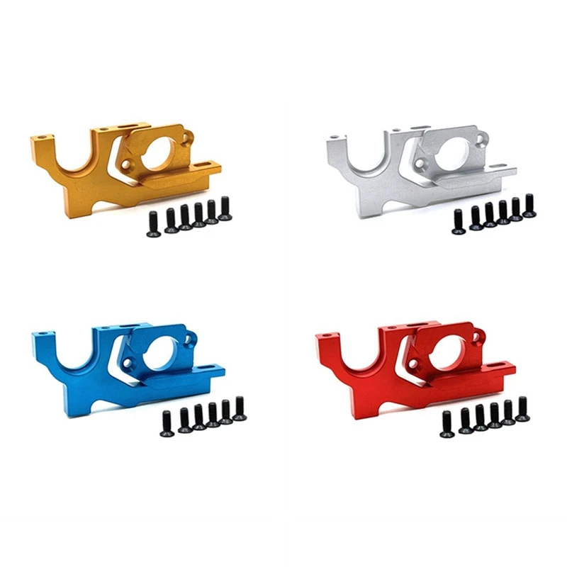 

Металлическое регулируемое крепление двигателя для Wltoys 104072 104001 104002 1/10 аксессуары для радиоуправляемых автомобилей