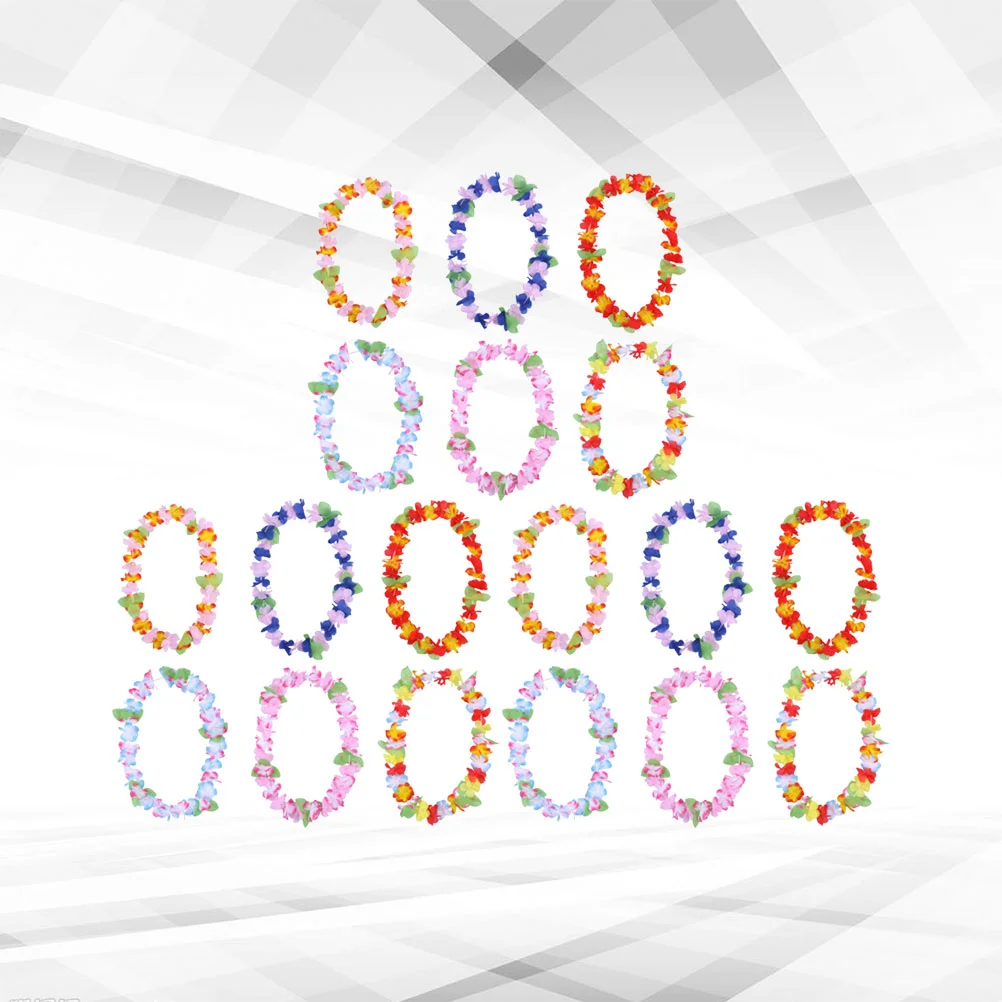 12 шт. оборки банкетные гавайские гирлянды украшения Луау товары для вечеринок