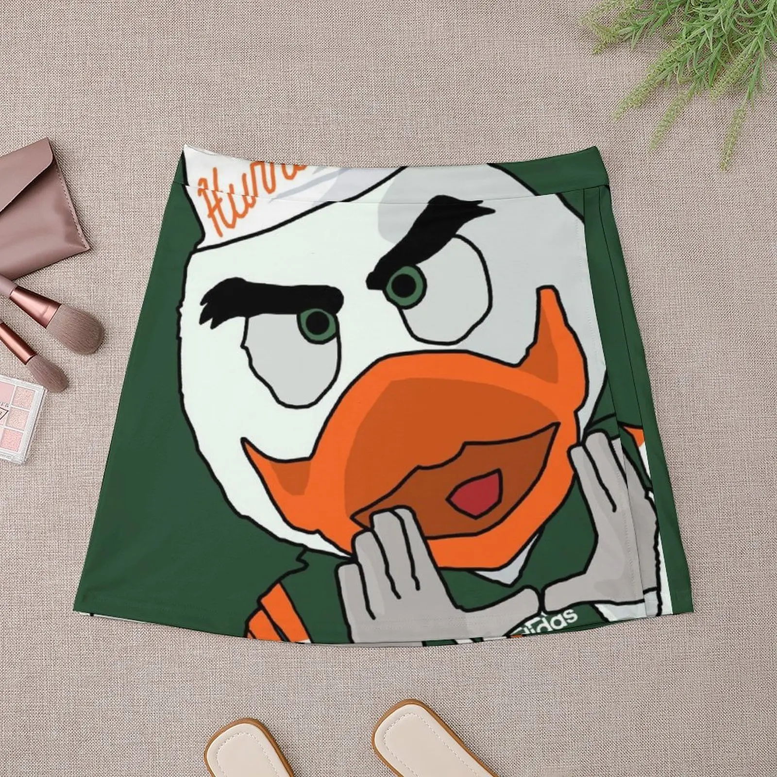 Университет Майами - Мини-юбка Sebastian the Ibis комплект с юбкой сексуальная юбка