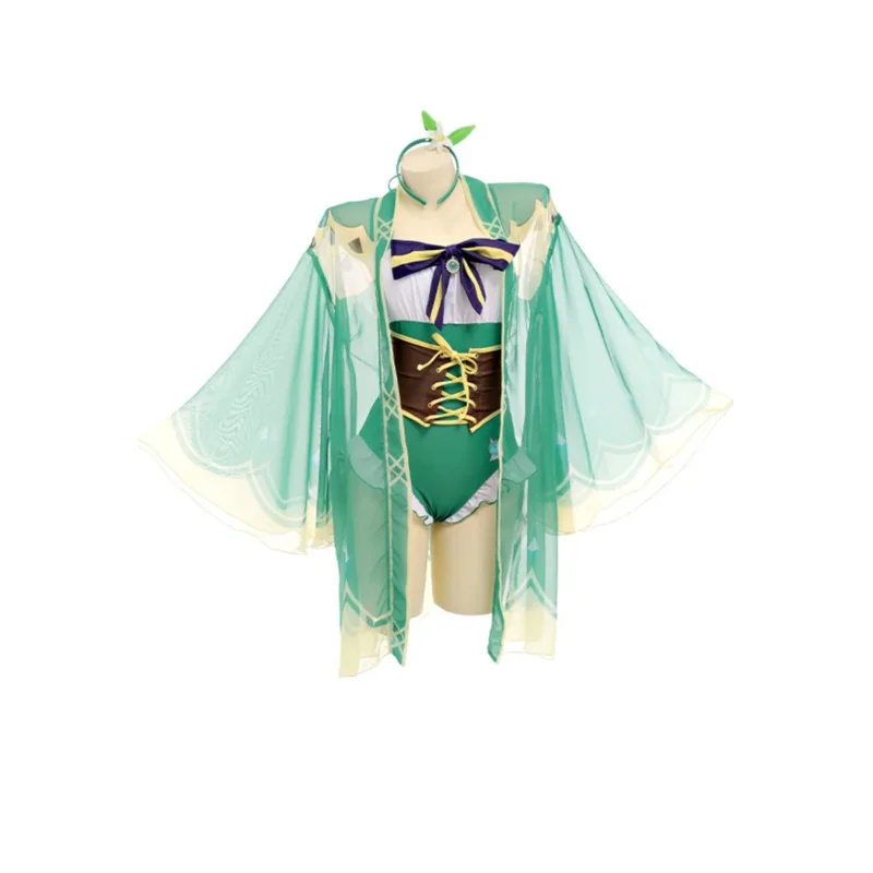 Игровой костюм для косплея Genshin Impact купальник Ms Hina Beelzebul Raiden Shogun HuTao