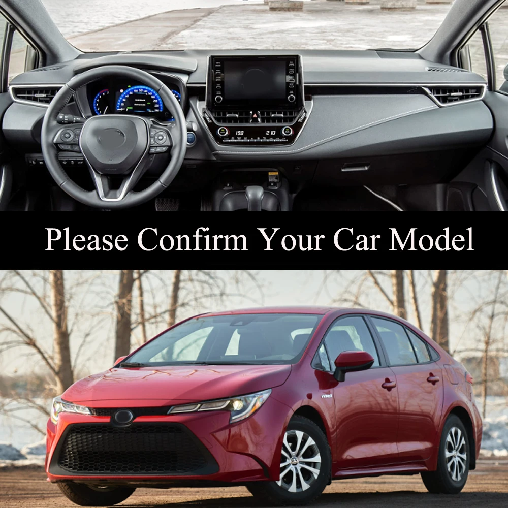 Для Toyota Corolla E210 210 2019 2020 2021 2022 приборной панели коврик ковер солнцезащитный