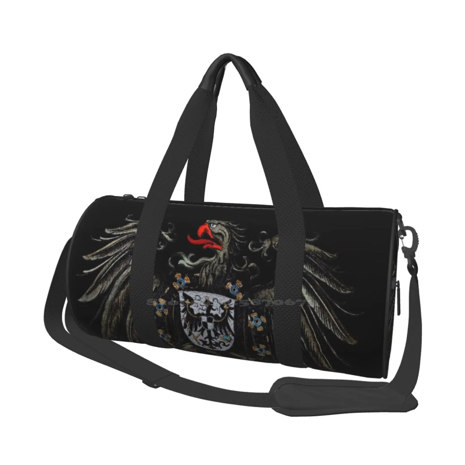 

German Imperial Eagle Shoulder Bag Casual Satchel For Sport Travel School German Germany Holy Roman Empire West Great Imperium