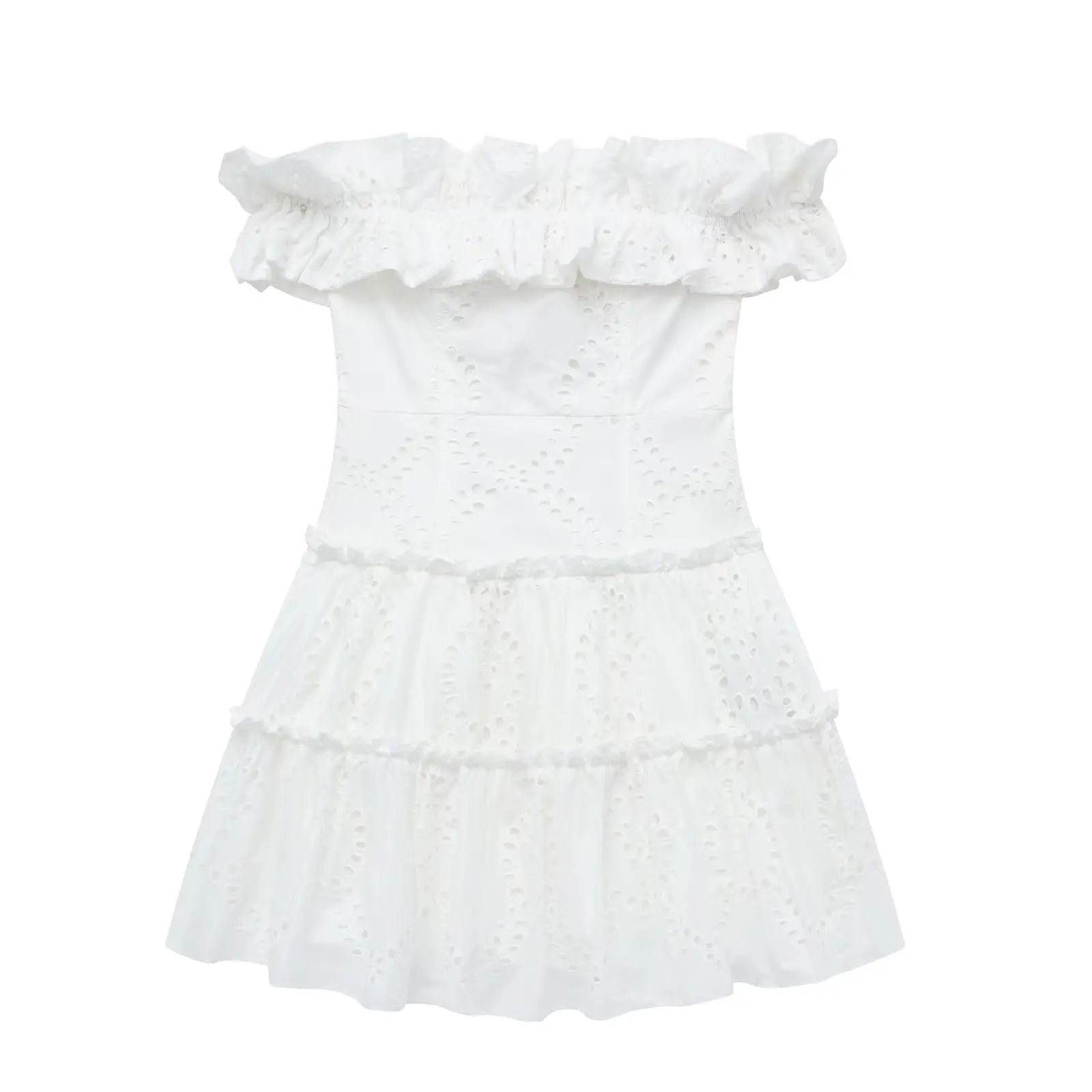 

Женское короткое платье с открытой спиной, модное винтажное Привлекательное платье мини с открытыми плечами, лето 2023