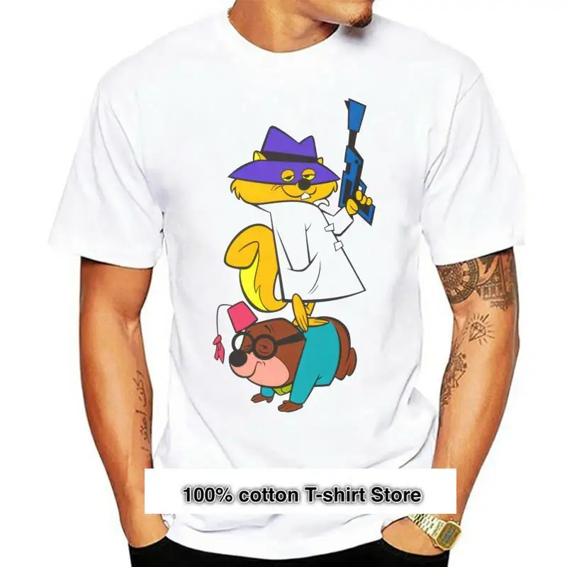 

Camiseta Retro de ardilla secreta Hanna Barbera, póster de dibujos animados, Fan
