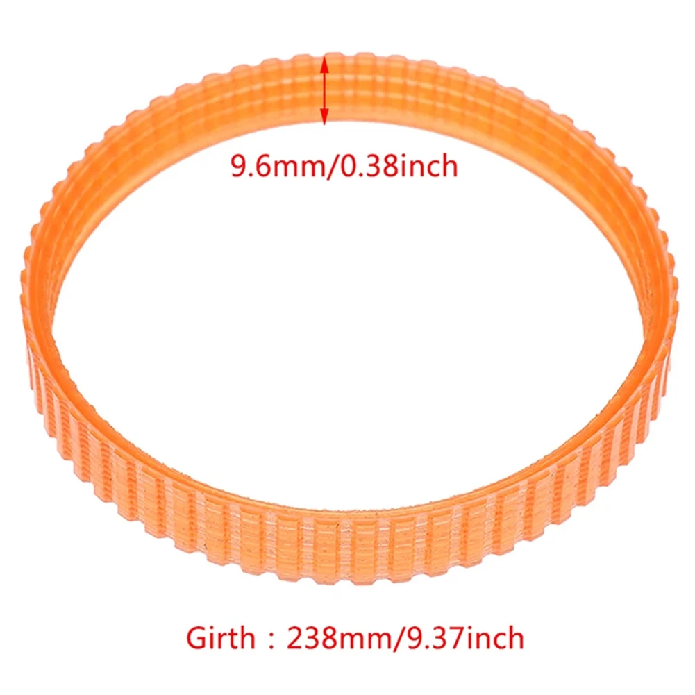 Electric Planer Drive Belt Accessories Double Cog Planers Replacement 238*9.6mm Durable For KP0810C KP0810 BKP180