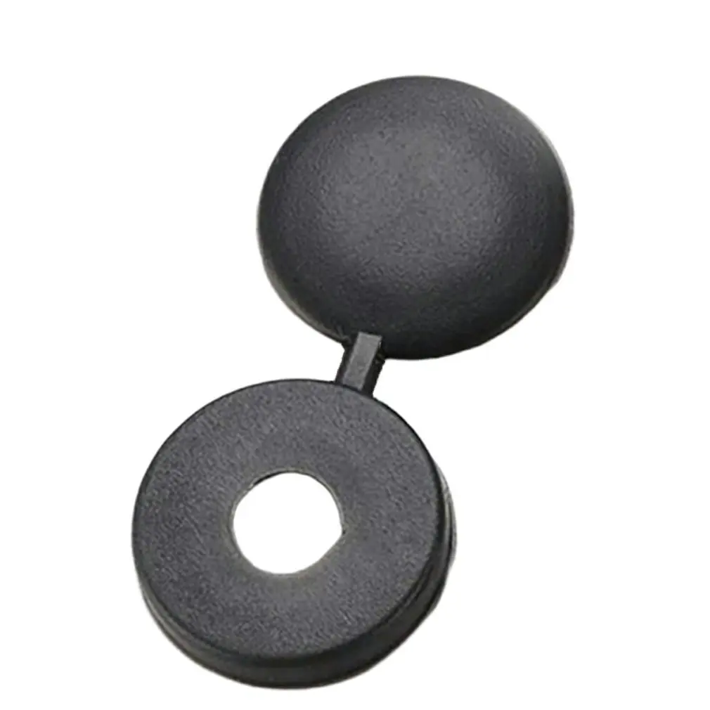 

Furniture Exterior Covers Decor Colorful Hinged Plastic Screw Caps Snap Buttons Black Decorative Plastic Screw Cap Cover