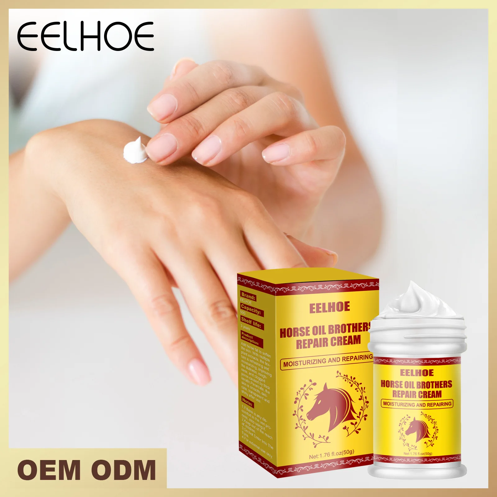 

Бесплатная доставка, крем EELHOE Horse для удаления трещин и удаления конского масла, восстанавливающий крем для пятки с трещинами, удаление омер...