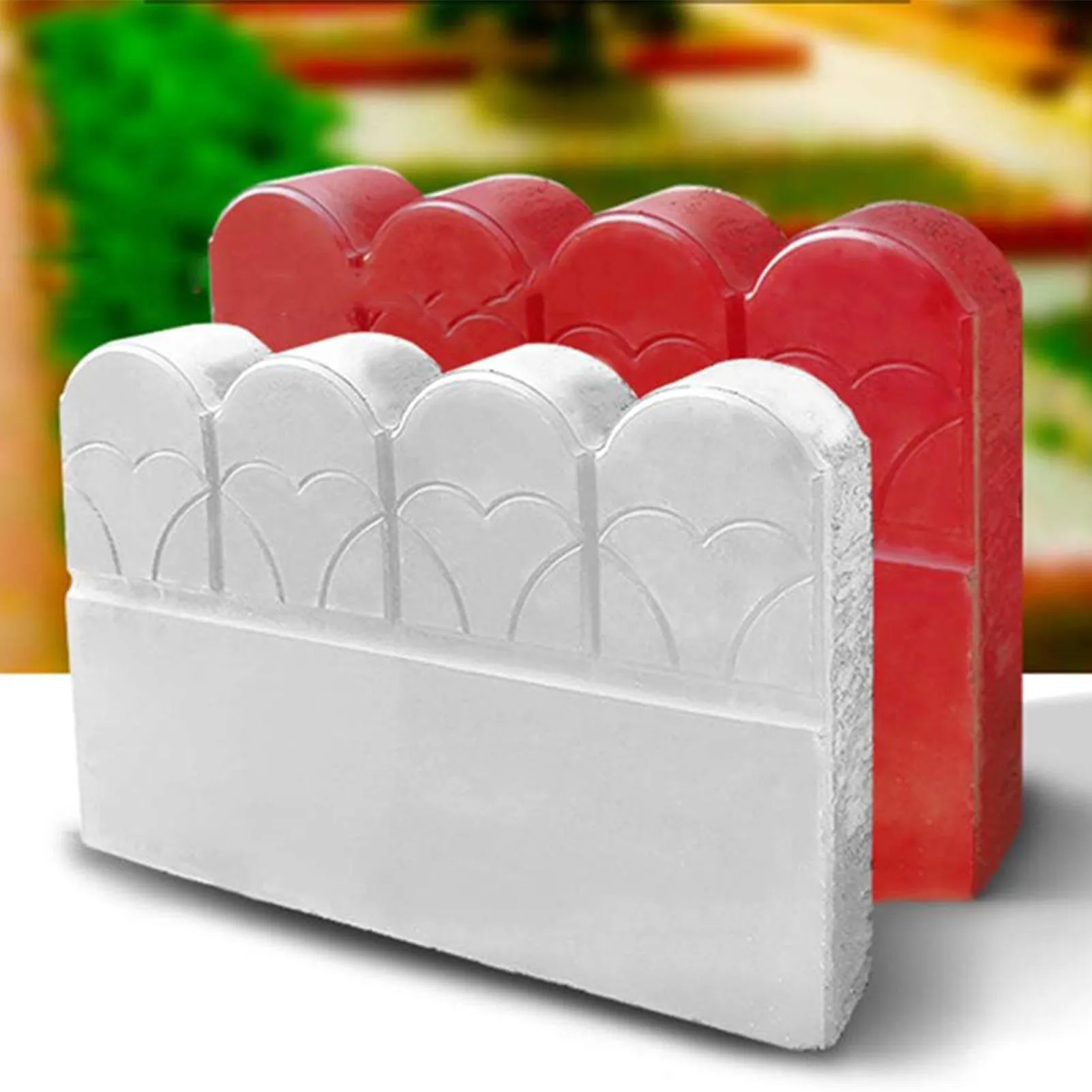 Бетонная фотоформа многоразовые строительные блоки DIY для рыбного пруда двора