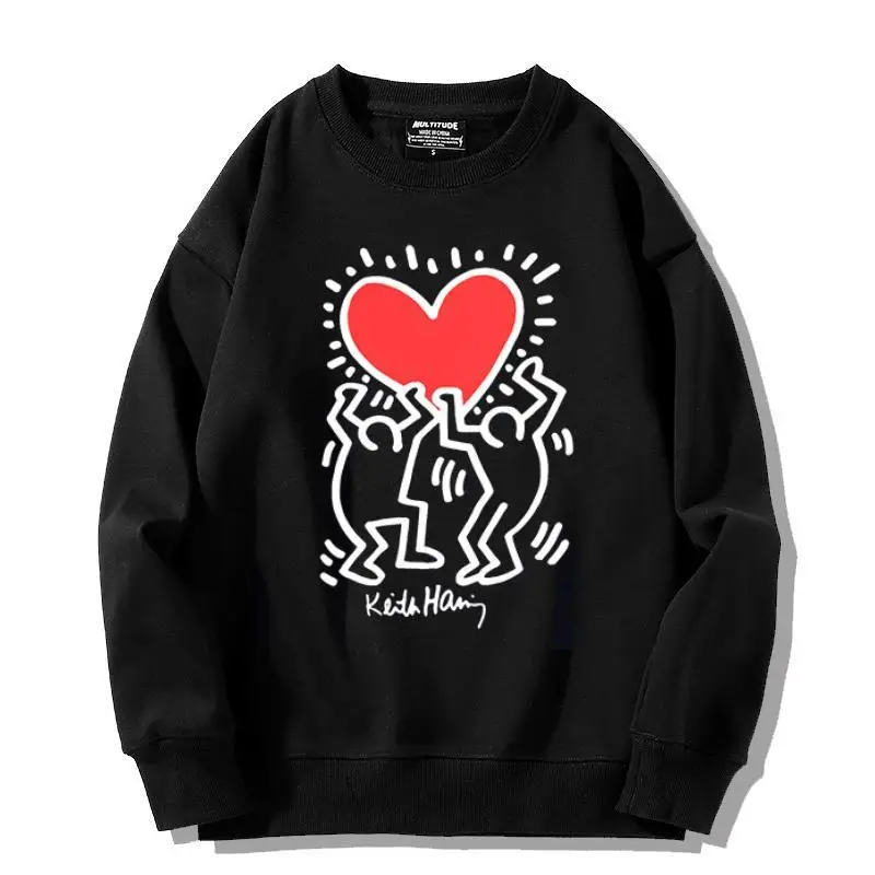 Свитшот для мужчин и женщин Повседневная Уличная одежда 2022 хлопковые топы