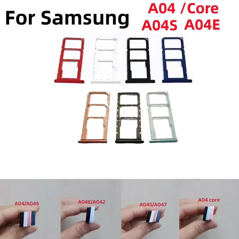 Держатель SIM-карты SD слот подставка чип для Samsung Galaxy A04 A04E a04s a04core телефон a04a02f 47