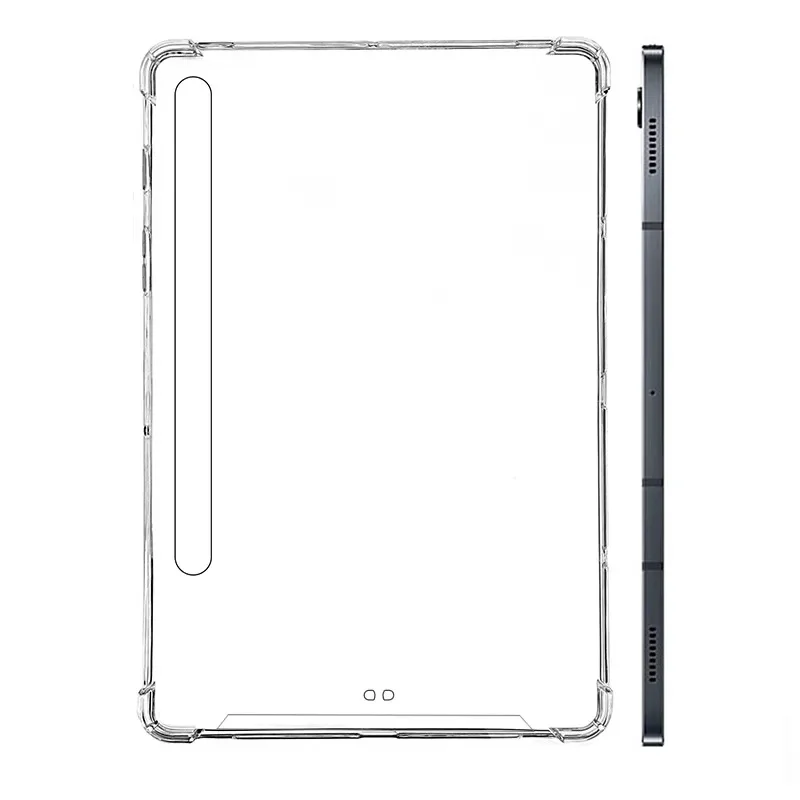 Мягкий для Samsung Galaxy Tab S10 FE 10 9 дюйма 2025 S10FE Plus 13 1 Ultra S9 S8Plus S7 A9 A8 A7 S6 Lite