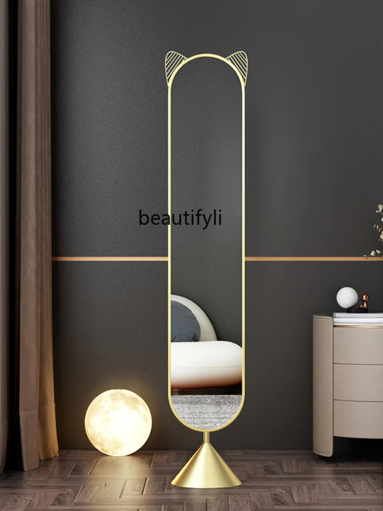 

cxh Rotating Floor Full-Length Mirror Storage Dressing Mirror