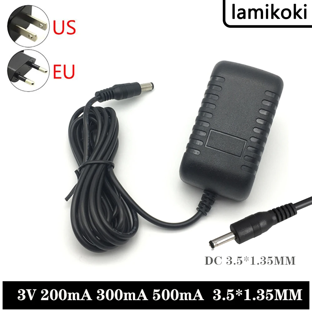 Voltage Stabilization 110v-220v To  3v 200ma 300ma 500ma Plug 3.5*1.35mm