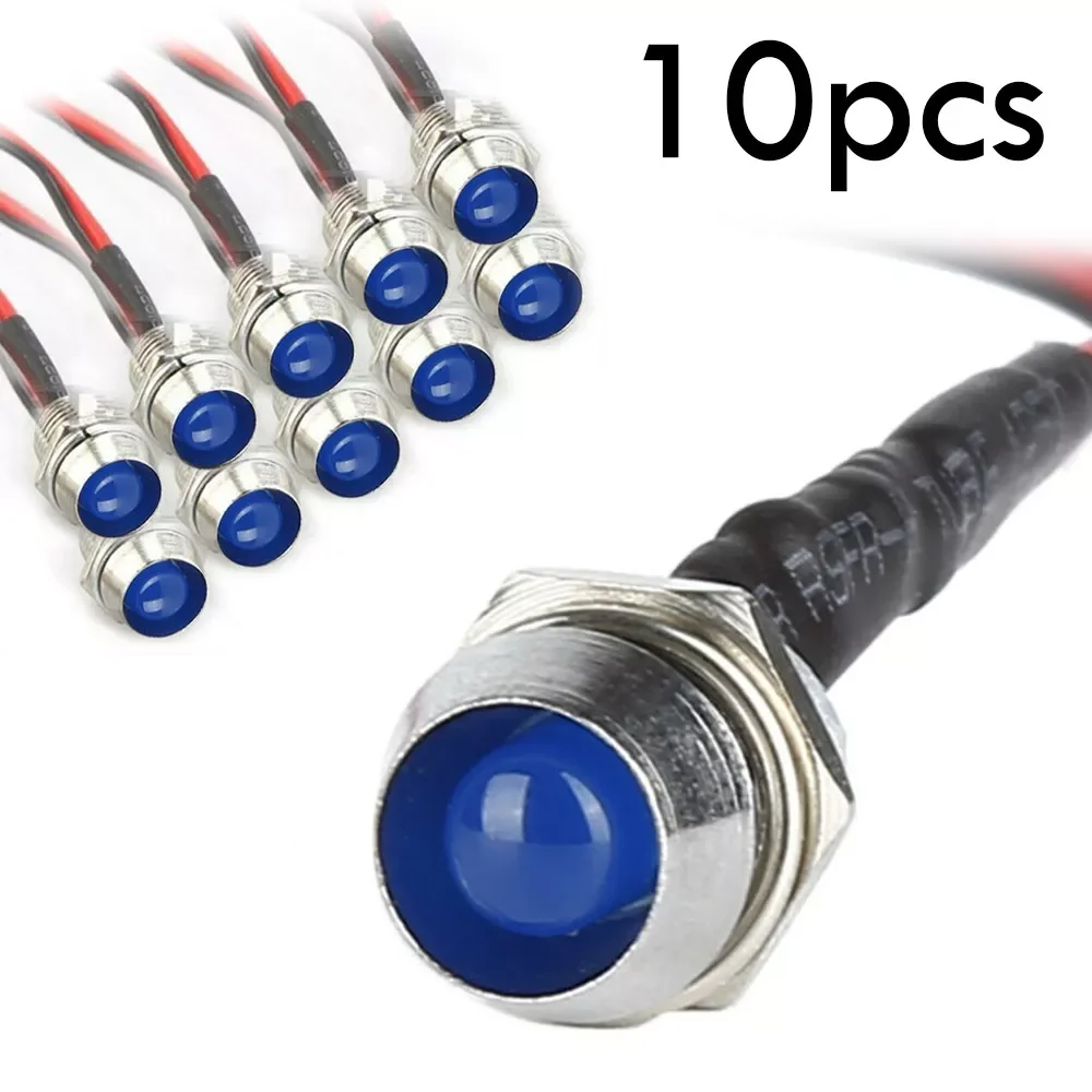

Indicator Lamp Light Panel Part Small 10pcs 20cm Wire Water-Proof