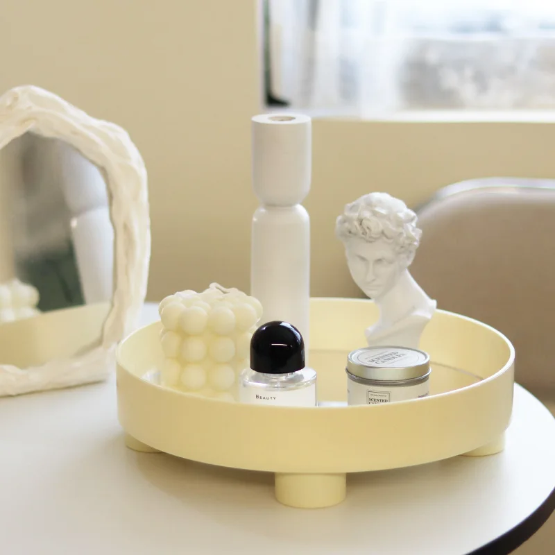 

Nordic Style Acrylic Tray Decoration Storage Perfume Tray Decorative Bowl Fruit Tray Desktop Home Decoration