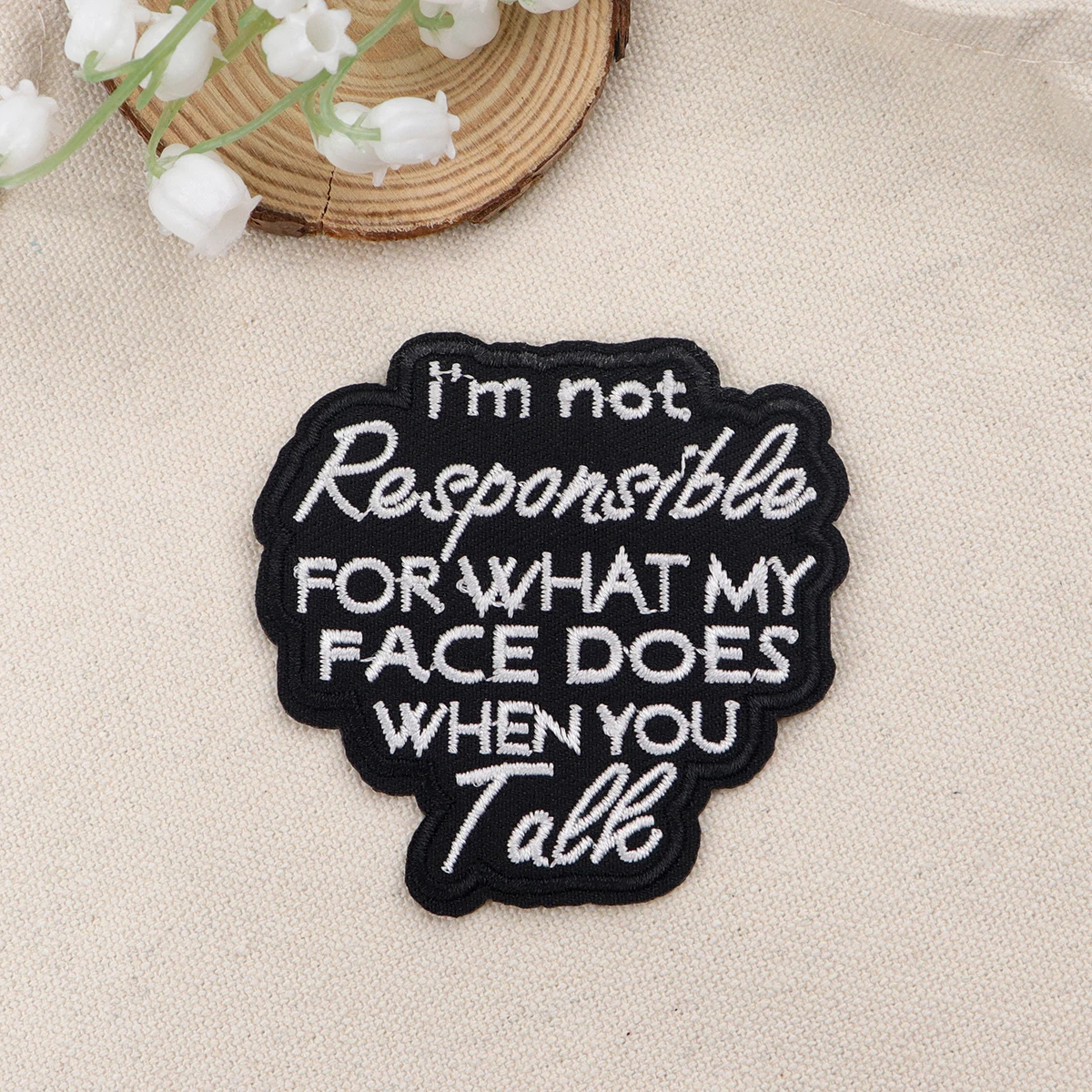 Вышитые нашивки Тайя они цитаты для одежды сделай сам железные курток наклейки