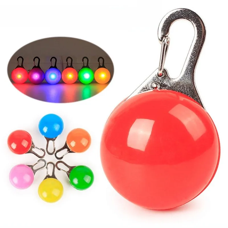 

LED Dog Collar Pendant Anti-Lost Avoid Car Accident Neckwear For Small Pour Chien Puppies Leads Cat Supplies Pet Products