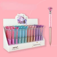 48pcs multi style round bead luxury pen kawaii animal series ink pen school office stationery metal gift pen 0 7m ballpoint pen