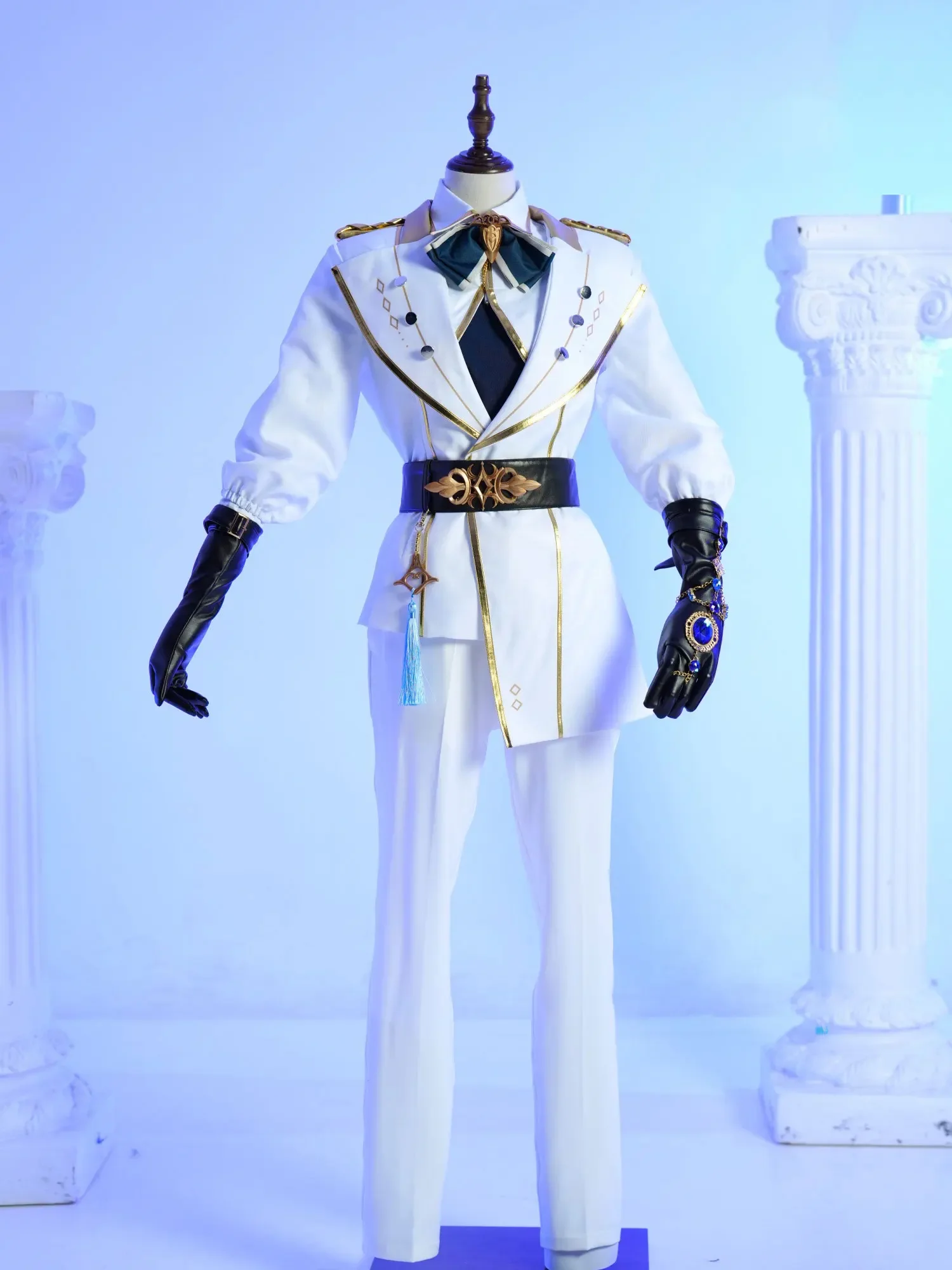 Игра Nu Carnival Эдмонд костюмы для косплея Хэллоуин карнавальная униформа аниме