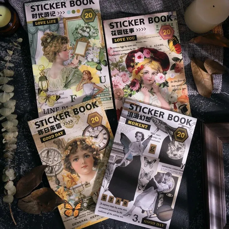 Классическая садовая наклейка Etori Life для девочек креативные канцелярские