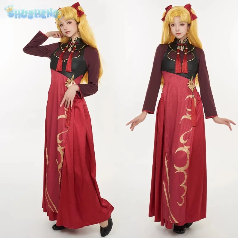 Fate/Grand Order Ereshkigal Irkalla Косплей FGO Костюм богини призрака Хэллоуин вечерние