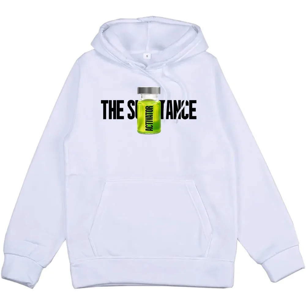 Толстовки с рисунком из фильма ужасов The Substance зимние мужские/женские толстовки