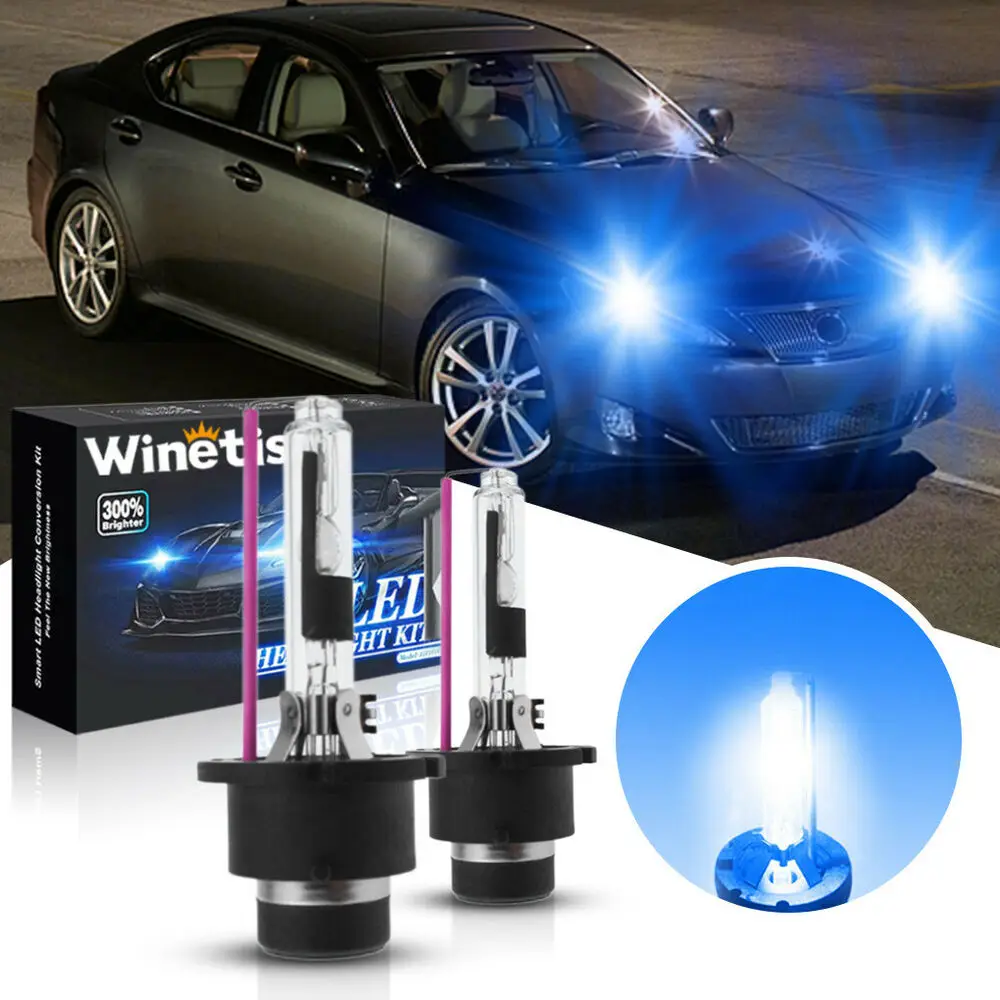 

Синий D2R ближний свет Hid ксенон для Lexus Is300 2001-2005 фары лампы 10000K