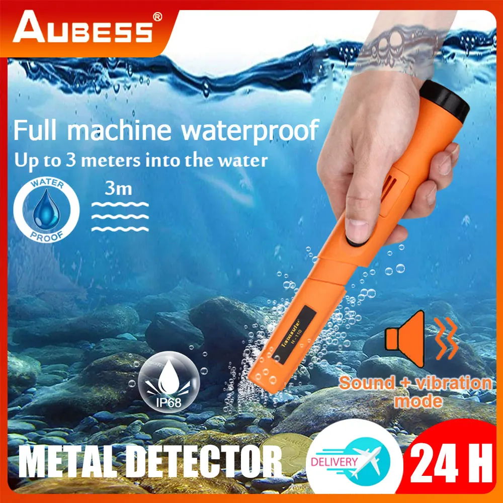 

Handheld Metal Detector GP-pointer Pinpointing For Treasure Search Waterproof Positioning Rod Detecting With Bracelet LED Lights