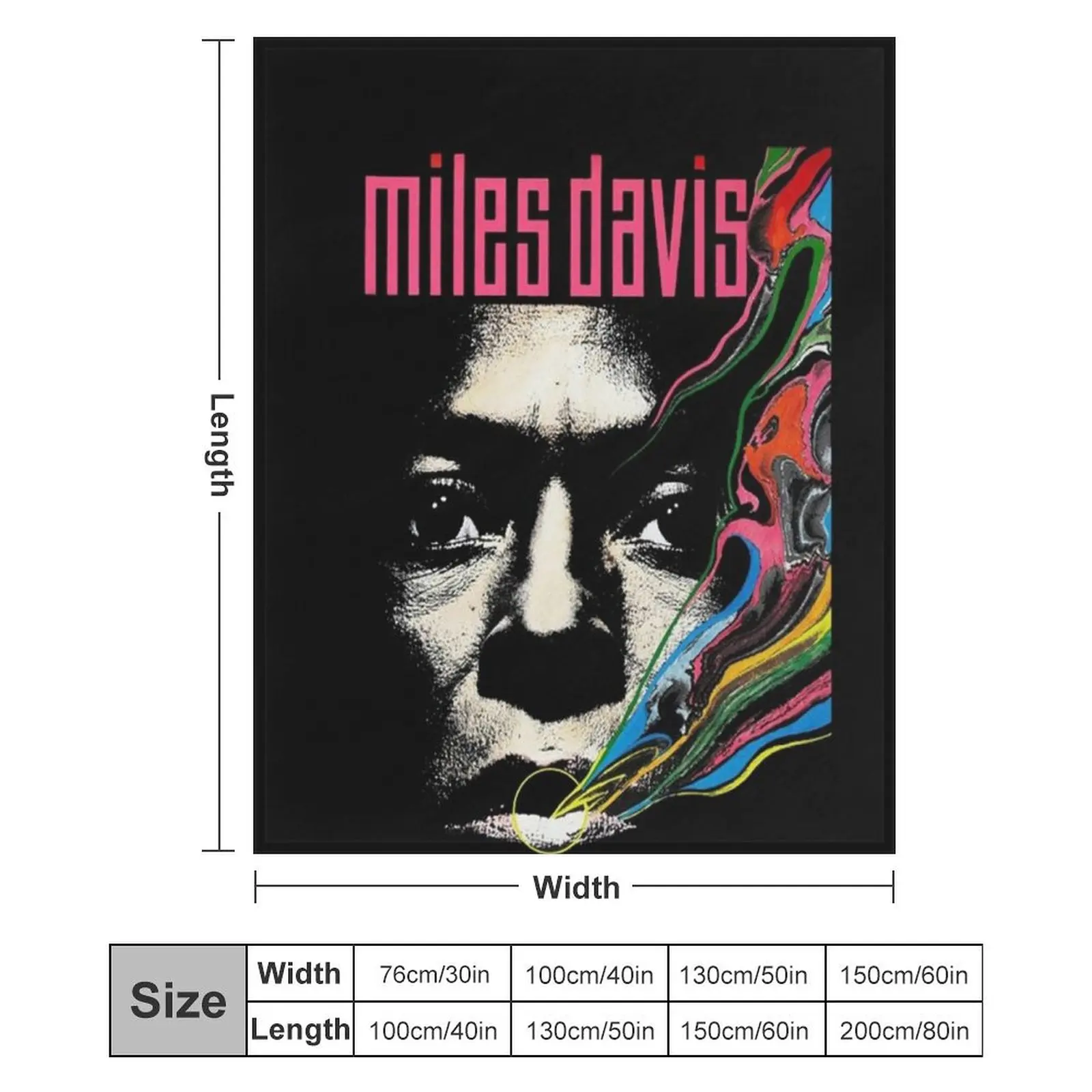 Миль Дэвис Квинт Джаз Дэвид Плед Мягкие Самые Фланелевые Одеяла