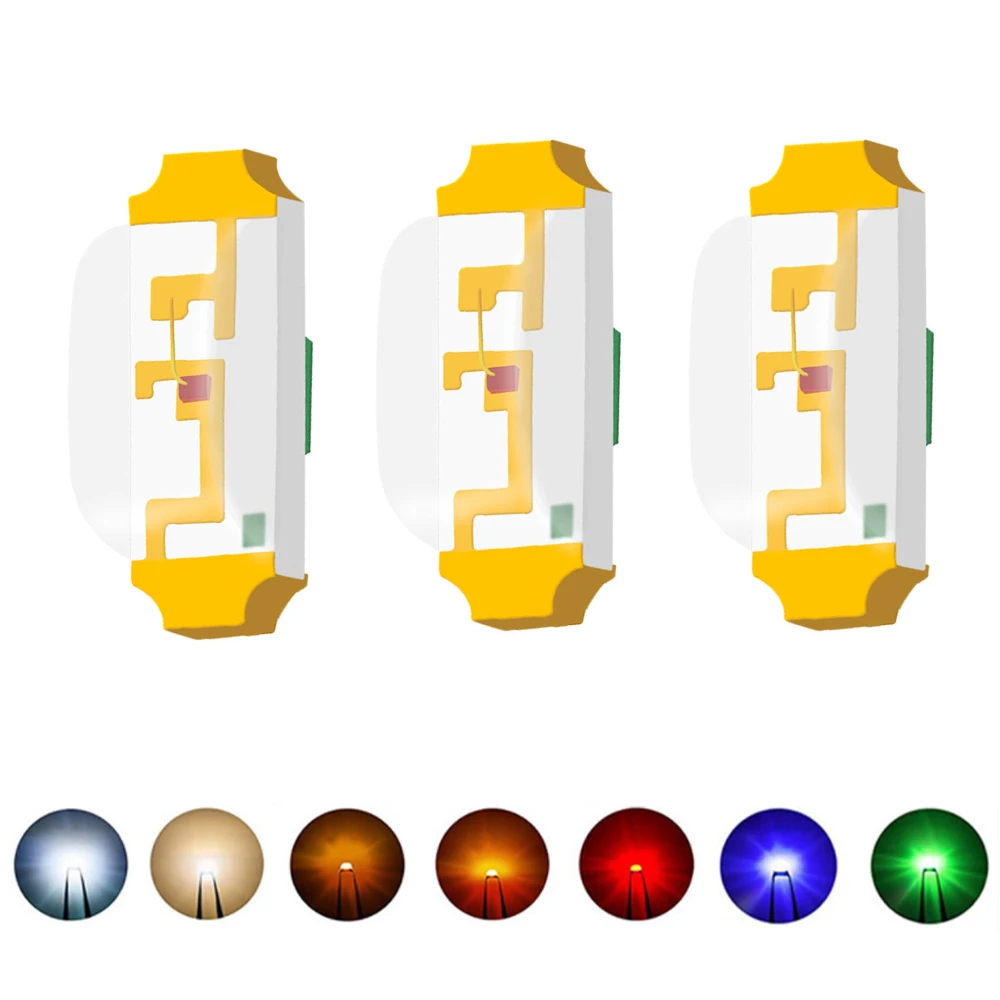 

1204 SMD Super Bright LED Diode Mini Surface Mount Chip Light Emitting Diodes kit DIY Electronics Components