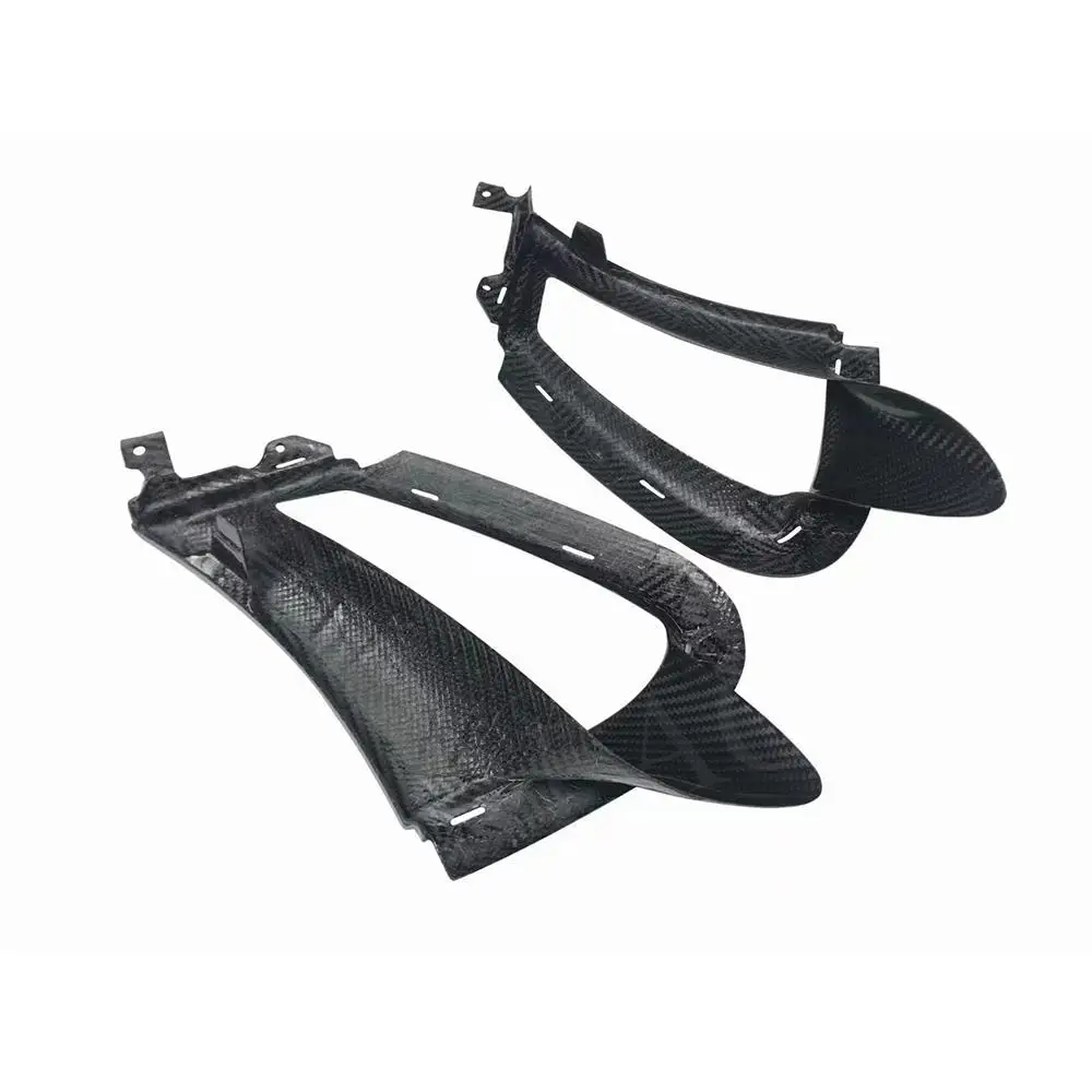 Передний бампер автомобиля из углеродного волокна накладка на вентиляционное