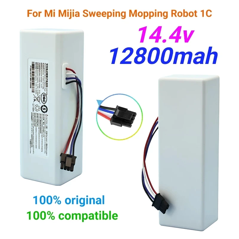 

100% Совершенно новая батарея для робота-пылесоса Xiaomi Mijia Mi 1C P1904-4S1P-MM, сменная батарея G1 для робота-пылесоса