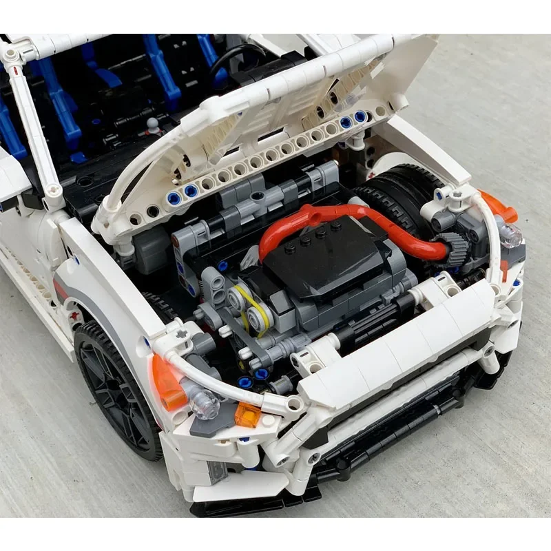 Белый Новый электрический спортивный автомобиль RS MK3 в сборе сращивающийся