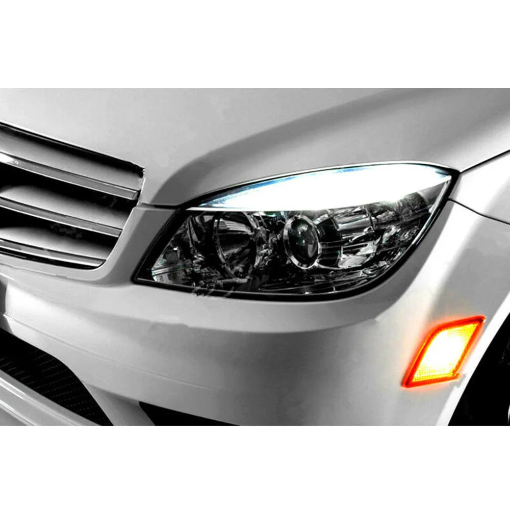 

4pcs LED Bulbs 6000K Accessories Auto Canbus Car Lamp Parts Set White 10 LED Error Free For Mercedes-Benz W204
