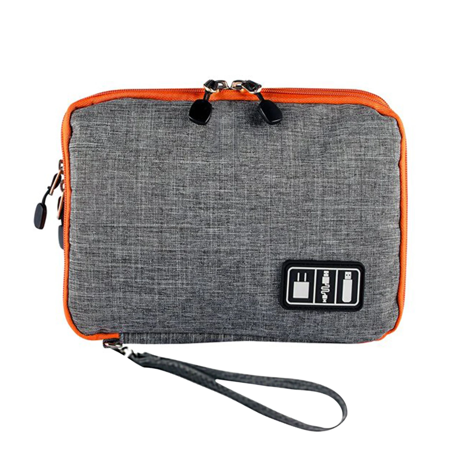 

Портативный дорожный двухслойный USB-кабель для телефона