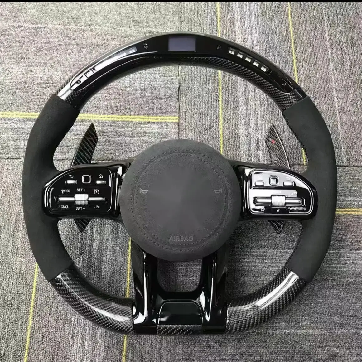 Светодиодный Рулевое колесо для Mercedes-Benz AMG GT W190 C190 W205 C205 W166 W167 W177 W213 W217 C217 W222 W223 W253